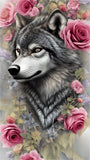 Wolf 5d Diy Diamond Painting Kits UK Handwork Hobby FL8325