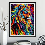 Lion 5d Diy Diamond Painting Kits UK Handwork Hobby FL3503