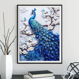 Peacock 5d Diy Diamond Painting Kits UK Handwork Hobby FL4391