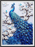 Peacock 5d Diy Diamond Painting Kits UK Handwork Hobby FL4391