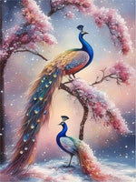 Peacock 5d Diy Diamond Painting Kits UK Handwork Hobby FL8636