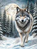 Wolf 5d Diy Diamond Painting Kits UK Handwork Hobby FL3529