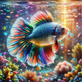 Fish 5d Diy Diamond Painting Kits UK Handwork Hobby FL4227