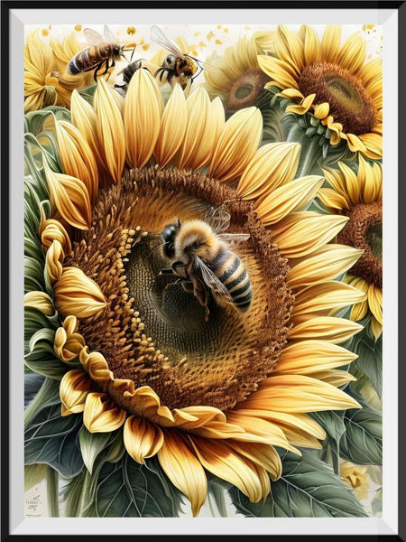 Sunflower 5d Diy Diamond Painting Kits UK Handwork Hobby FL3605