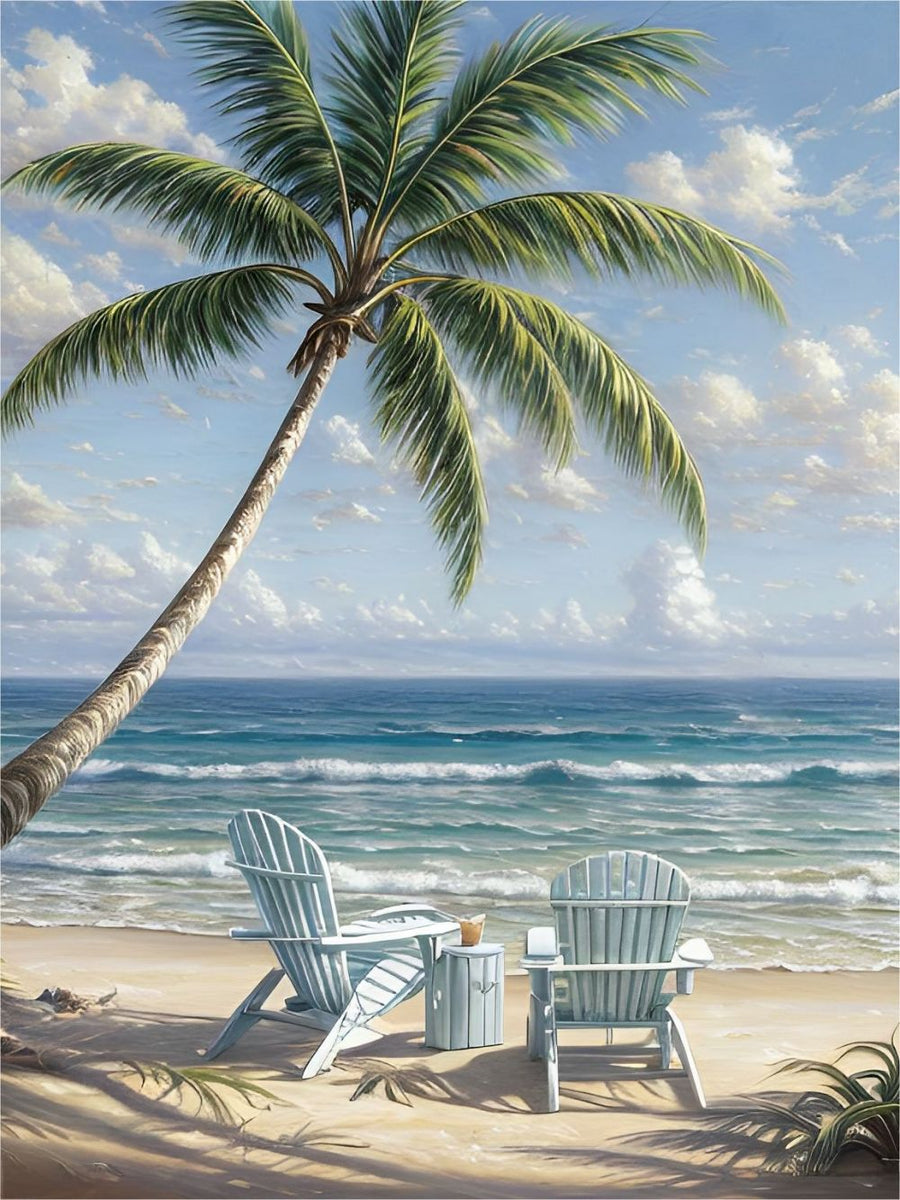 Beach 5d Diy Diamond Painting Kits UK Handwork Hobby FL4592 ...