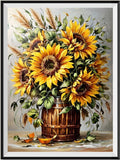 Sunflower 5d Diy Diamond Painting Kits UK Handwork Hobby FL4090