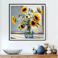 Sunflower 5d Diy Diamond Painting Kits UK Handwork Hobby FL2020