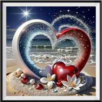 Heart 5d Diy Diamond Painting Kits UK Handwork Hobby FL4293