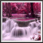 Waterfall 5d Diy Diamond Painting Kits UK Handwork Hobby AF9407