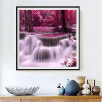 Waterfall 5d Diy Diamond Painting Kits UK Handwork Hobby AF9407