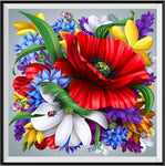 Flower 5d Diy Diamond Painting Kits UK Handwork Hobby IT1070472970