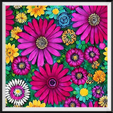 Flower 5d Diy Diamond Painting Kits UK Handwork Hobby FL7814