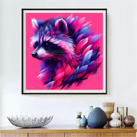 Raccoon 5d Diy Diamond Painting Kits UK Handwork Hobby FL5436