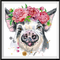 Pig 5d Diy Diamond Painting Kits UK Handwork Hobby DE193774114