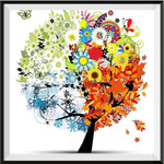 Tree 5d Diy Diamond Painting Kits UK Handwork Hobby DP1352