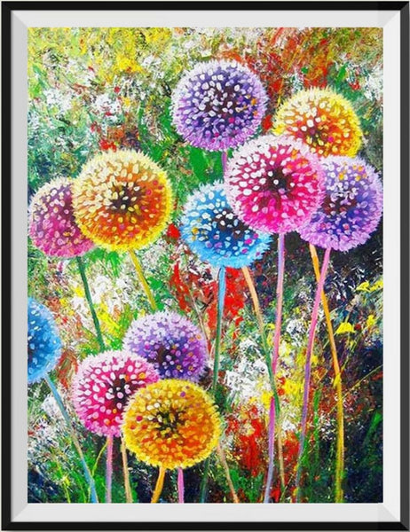 Dandelion 5d Diy Diamond Painting Kits UK Handwork Hobby DP2520