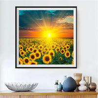 Sunflower 5d Diy Diamond Painting Kits UK Handwork Hobby DS101549985