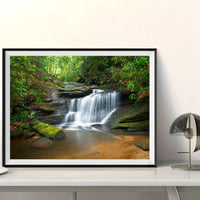 Waterfall 5d Diy Diamond Painting Kits UK Handwork Hobby DS14800361