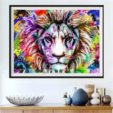 Lion 5d Diy Diamond Painting Kits UK Handwork Hobby DS210235744