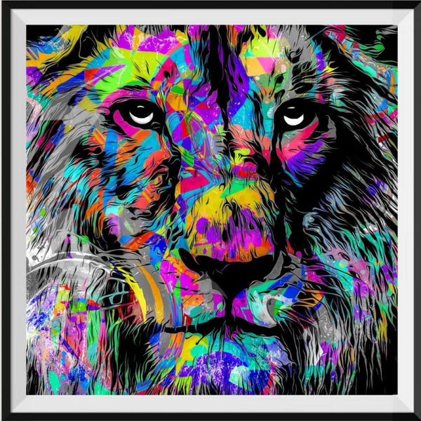 Lion 5d Diy Diamond Painting Kits UK Handwork Hobby DS211983314