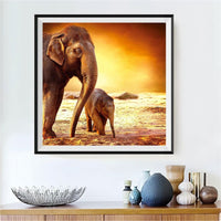 Elephant 5d Diy Diamond Painting Kits UK Handwork Hobby DS28548151