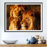 Lion 5d Diy Diamond Painting Kits UK Handwork Hobby DS50869952