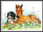 Horse 5d Diy Diamond Painting Kits UK Handwork Hobby DS58167811