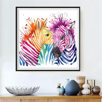 Zebra 5d Diy Diamond Painting Kits UK Handwork Hobby DS61008676