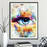 Eye 5d Diy Diamond Painting Kits UK Handwork Hobby DS64957233