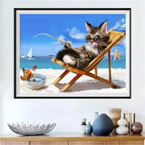 Cat 5d Diy Diamond Painting Kits UK Handwork Hobby DS86873601