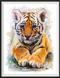 Tiger 5d Diy Diamond Painting Kits UK Handwork Hobby DS87491313