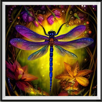 Dragongfly 5d Diy Diamond Painting Kits UK Handwork Hobby FL5134