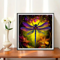 Dragongfly 5d Diy Diamond Painting Kits UK Handwork Hobby FL5134