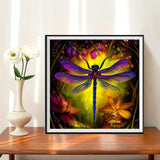 Dragongfly 5d Diy Diamond Painting Kits UK Handwork Hobby FL5134