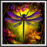 Dragongfly 5d Diy Diamond Painting Kits UK Handwork Hobby FL5134