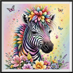 Zebra 5d Diy Diamond Painting Kits UK Handwork Hobby FL3315