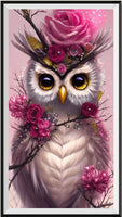 Owl 5d Diy Diamond Painting Kits UK Handwork Hobby FL5008