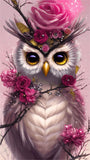 Owl 5d Diy Diamond Painting Kits UK Handwork Hobby FL5008