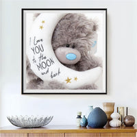 Bear 5d Diy Diamond Painting Kits UK Handwork Hobby VM9683
