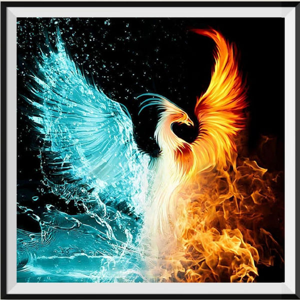Phoenix 5d Diy Diamond Painting Kits UK Handwork Hobby NA0076
