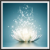 Lotus 5d Diy Diamond Painting Kits UK Handwork Hobby VM9727