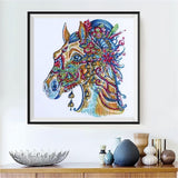 Special Shape Horse 5d Diy Diamond Painting Kits UK HD90075