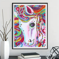 Special Shape Horse 5d Diy Diamond Painting Kits UK HD90110