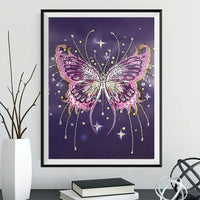 Special Shape Butterfly 5d Diy Diamond Painting Kits UK HD9060