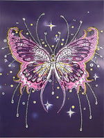 Special Shape Butterfly 5d Diy Diamond Painting Kits UK HD9060