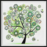 Special Shape Tree 5d Diy Diamond Painting Kits UK HD9066