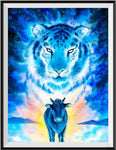 Tiger 5d Diy Diamond Painting Kits UK Handwork Hobby IT1220986733