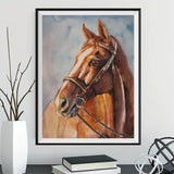 Horse 5d Diy Diamond Painting Kits UK Handwork Hobby IT145131598