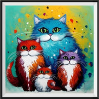 Cat 5d Diy Diamond Painting Kits UK Handwork Hobby MJ1039