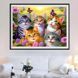 Cat 5d Diy Diamond Painting Kits UK Handwork Hobby MJ1052